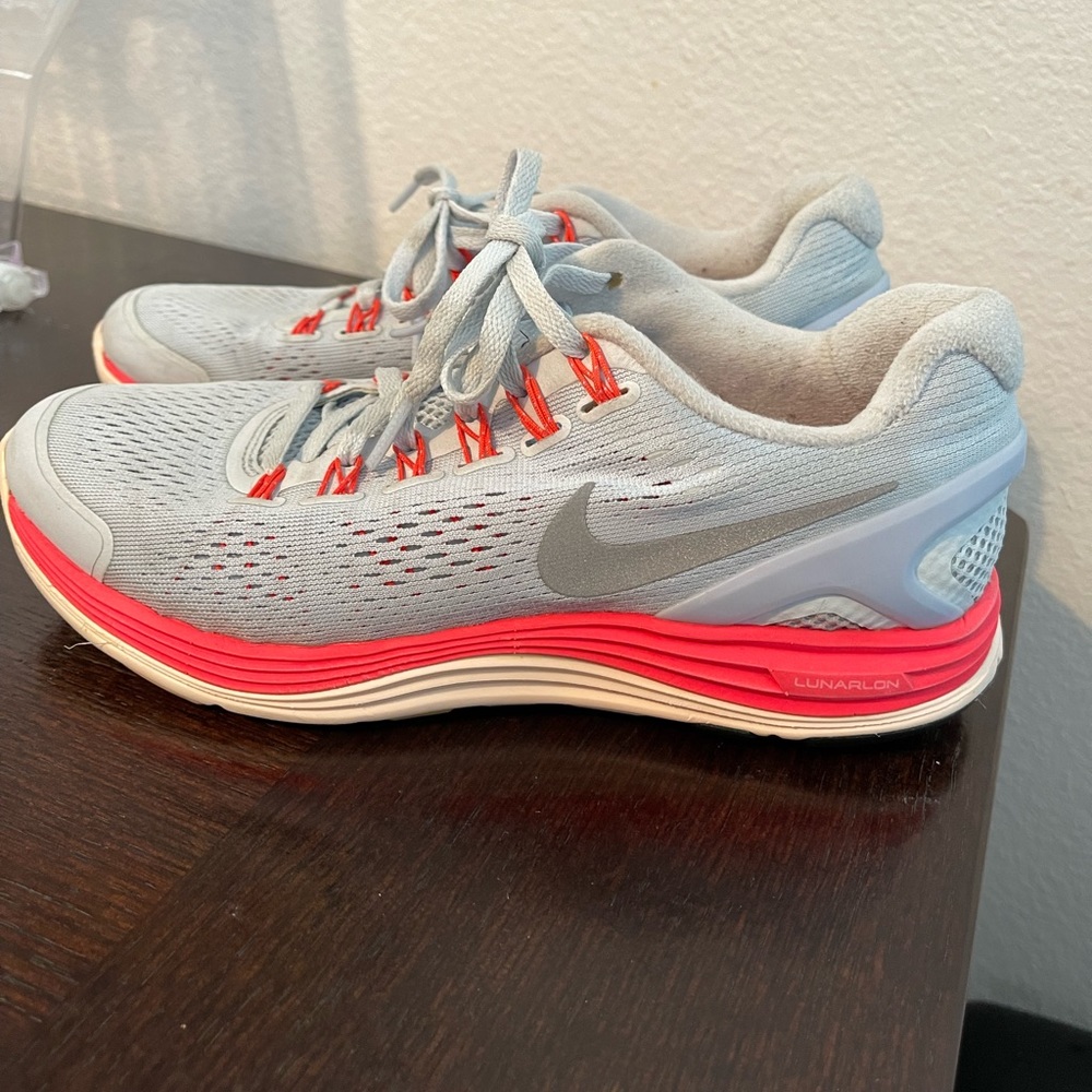 Nike Lunarglide 4 Running Shoes Womens Size 6.5 H20 Repel / 537535-406 H20 Repel